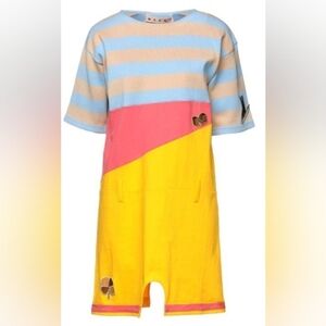 Marni colorblock mini dress